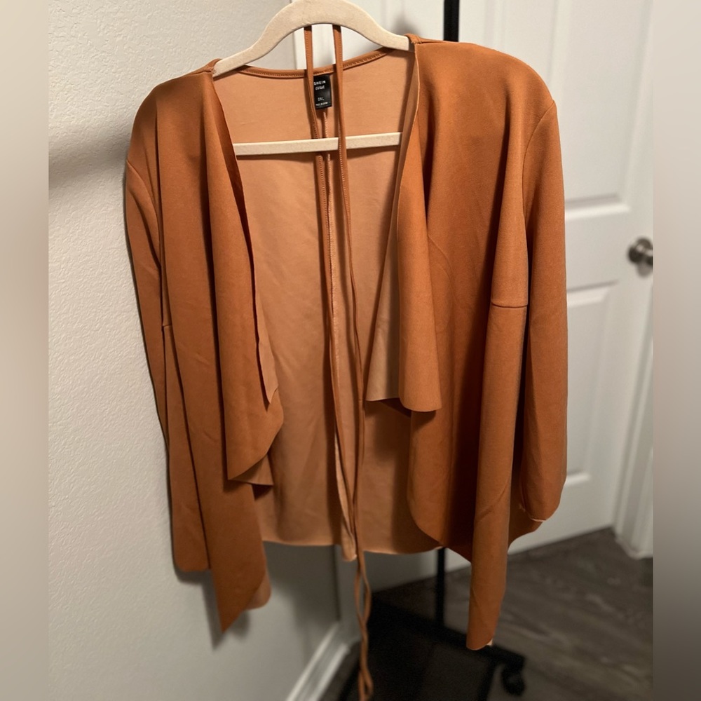 Brand new tan jacket